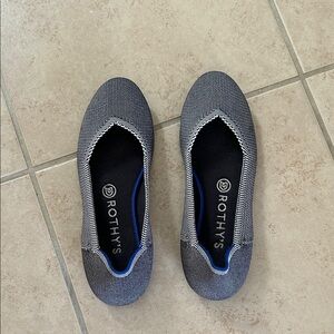 Rothy's Navy Blue Flats - The Daily Flat Size 8